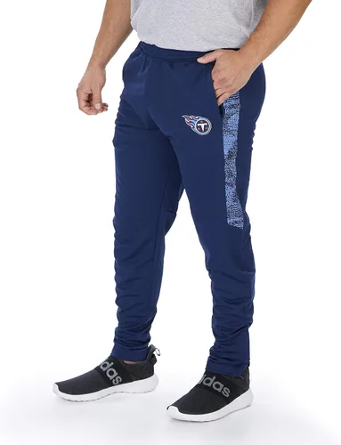 Vista 6 de Zubaz NFL Mens Track Pant with Half Sides