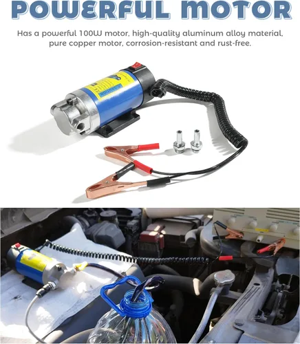 Vista 5 de Bomba extractora de aceite, accesorios de coche, bomba de fluido de transmisión de automóviles, bombas de aceite de motor de repuesto automotriz
