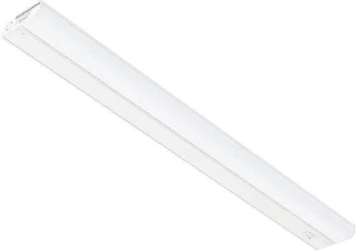 Vista 13 de Getinlight 30,48 cm de luz LED para debajo de gabinete, solo cableada, de 3 colores, seleccionable 3000K/4000K/5000K, regulable, acabado en blanco