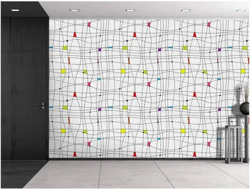 Vista 31 de Mural de pegatina removible para decorar el hogar Bonito árbol de cerezo en flor