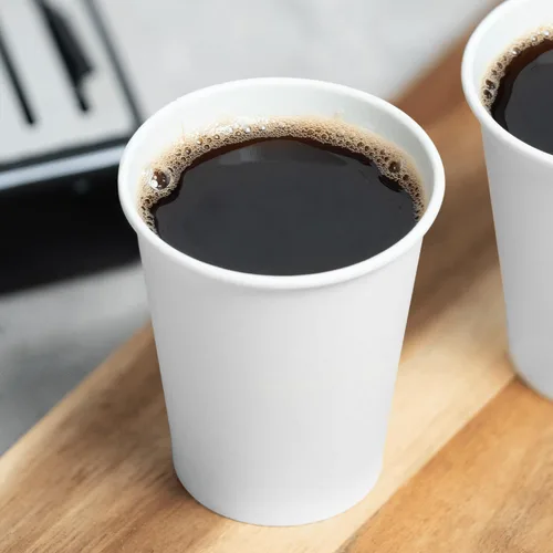 Vista 21 de Karat Taza de papel para café expreso de 4 oz, 1000 unidades, taza desechable para enjuague bucal, para bebidas calientes y frías, blanca (C-K504W)