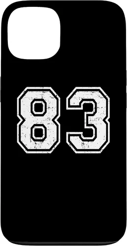 Vista 7 de 83 Number Eighty-Three Team Sports Grunge Varsity Matching Case for iPhone 16