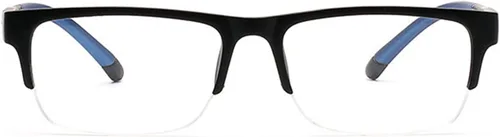 Vista 3 de TR90 - Lentes de lectura bifocales fotocromáticos de transición para hombre y mujer, lentes de sol deportivos cuadrados de medio marco 0 ~+4.00