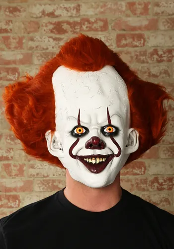Vista 2 de Máscara IT Supreme Pennywise para Adulto Multicolor