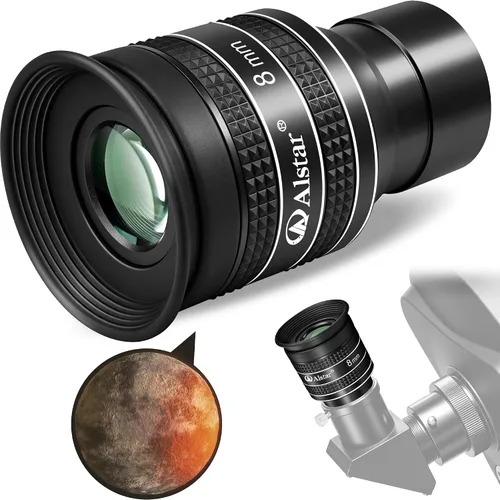 Vista 15 de Ocular telescopio Alstar 0.787 in, ocular planetario 58Degree lente gran