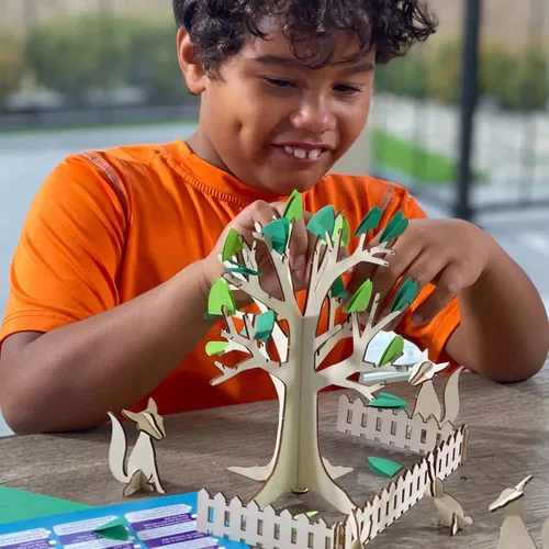 Vista 8 de Open The Joy Árbol de gratitud: un viaje lúdico para cultivar el agradecimiento y la resiliencia en los niños: ¡Participan, aprendan y crecen