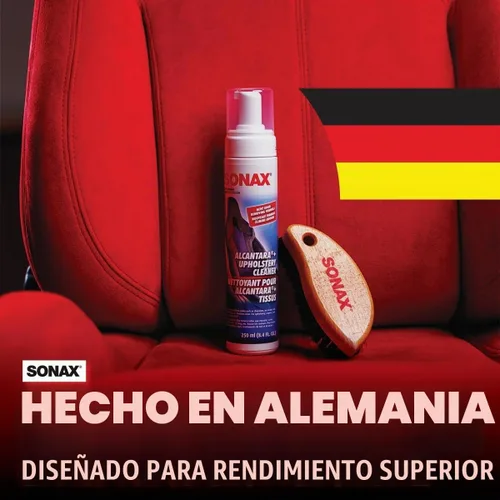 Vista 2 de SONAX Alcántara y paquete de limpiador de tapicería, kit de limpieza