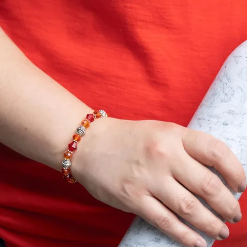 Vista 22 de Pulsera elástica de alerta médica, pulsera de identificación médica de repuesto intercambiable, etiqueta de identificación no incluida, cristales