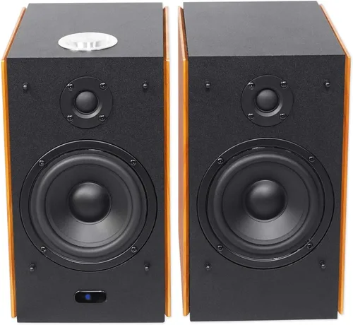 Vista 4 de Rockville Sistema de altavoz del monitor de Bluetooth de los altavoces accionados par HD5 de la estantería 5 pulgadas