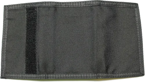 Vista 8 de Cartera de nailon con bolsillo para monedas, Negro, 3 x 5