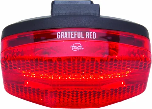 Vista 3 de Planet Bike Luz trasera de bicicleta Grateful Red