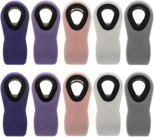 Vista 8 de Clips para pan, clips para bolsa, clips magnéticos, clips para chips, clips para bolsa, clips de alimentos para paquetes de alimentos, clip