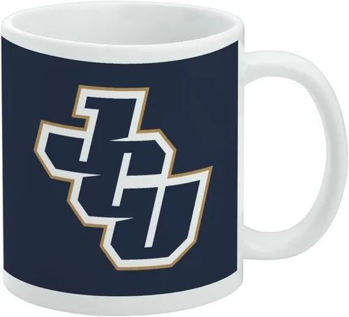 Vista 49 de Taza de cerámica con el logotipo principal de la Universidad Rider, taza de regalo novedosa para café, té y bebidas calientes, 11oz, blanca