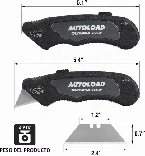 Vista 2 de Olympia Tools 33-183 Turboknife de Autoload