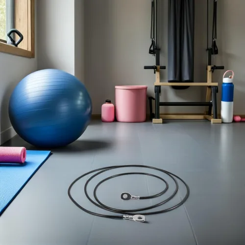 Vista 6 de LIOOBO Cables de repuesto para gimnasio en casa: 8.2 ft (8.2 pies) Cable de alambre de acero resistente - Cable de repuesto para máquina de pesas