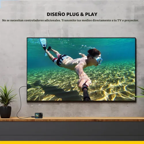 Vista 5 de BRENDAZ Cable micro HDMI a HDMI – 18 Gbps de alta velocidad, 4K a 60 Hz, HDR- Compatible con GoPro Hero, Raspberry Pi 5, 4, EOS R6 M50, cámara Alpha