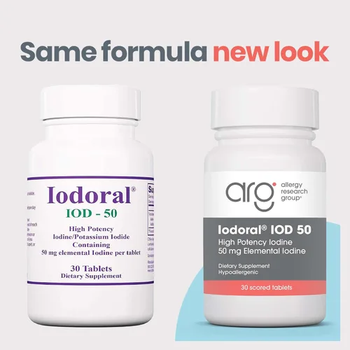 Vista 2 de Optimox Suplemento yodoral de 50 mg - Tabletas de yoduro de potasio, apoyo para la tiroides, vitaminas y minerales diarios, solución de yodo