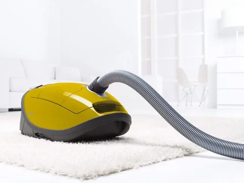 Vista 5 de Aspiradora de bidón Miele Complete C3 Calima HEPA + paquete de cepillo turbo STB 305-3 - Incluye paquete de rendimiento 16 bolsas de filtro AirClean