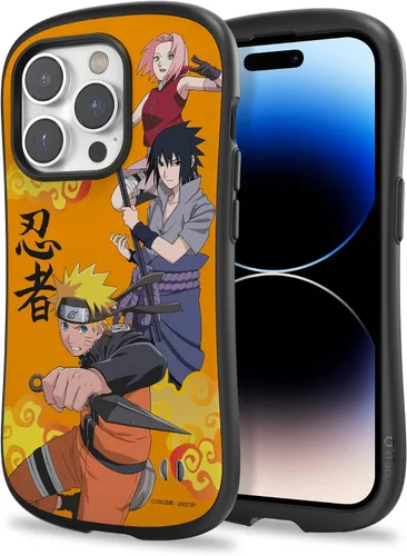 Vista 7 de iFace Naruto Shippuden - Funda para iPhone 13 Pro (6.1 pulgadas), funda protectora de anime a prueba de golpes de primera clase, Naruto y amigos