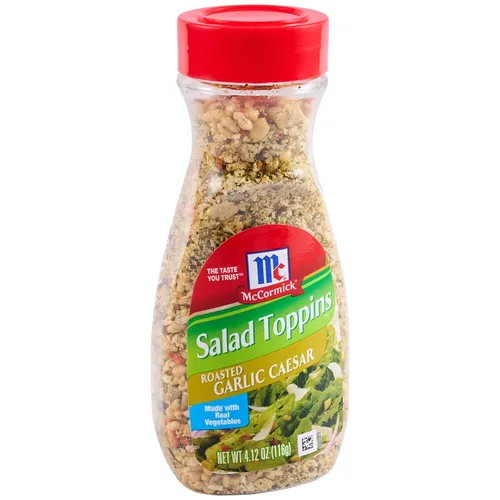 Vista 4 de McCormick Ensalada Toppins Ajo Asado César, 4.12 oz (Paquete de 6)