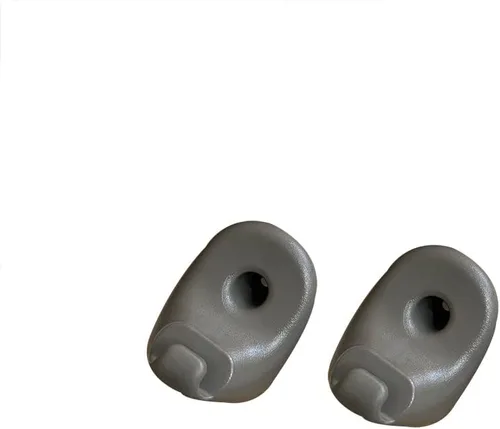 Vista 3 de 2 soportes de clip para visera solar gris compatibles con Chevy Silverado Sierra Tahoe Yukon Suburban 1999-2006