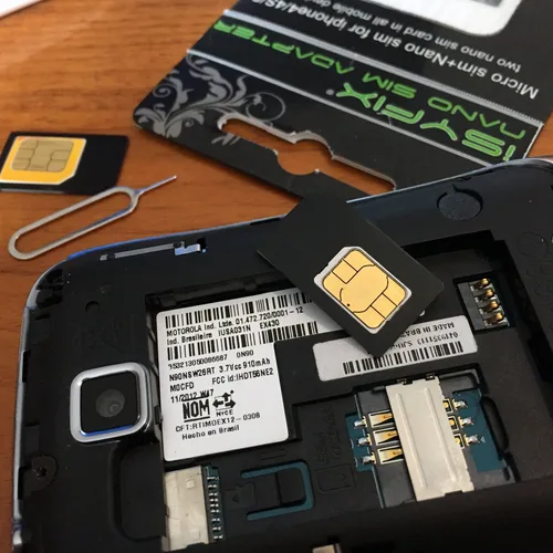 Vista 5 de iSYFIX Convertidor de adaptador de tarjeta Nano SIM 4 en 1 PARENT