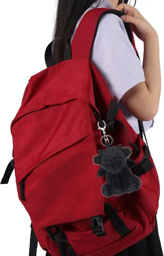 Vista 2 de Apricot Lamb Cute Toys - Llavero suave de peluche de dinosaurio dragón para niños, bolso, mochila, bolso (5 pulgadas)