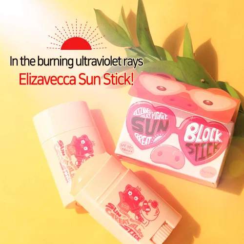 Vista 4 de Elizavecca Milky Piggy Great Block Stick Spf 50+ PA+++ Protección para la cara