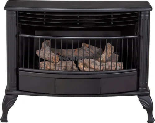 Vista 7 de ProCom QNSD250RT estufa de doble combustible sin ventilación, estufa independiente y calefactor de interior, uso con gas natural o propano líquido