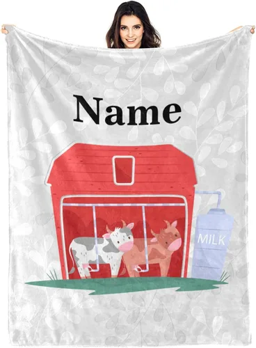 Vista 15 de Manta personalizada divertida para amantes de los gatos, manta con nombre personalizado con bonito regalo de gato para personas que aman a