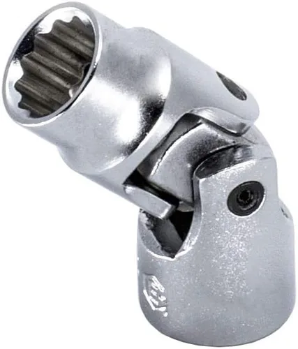 Vista 5 de Genius Tools 253513 1/4" Dr. 0.512 in Universal Hand Socket (12 Puntos)