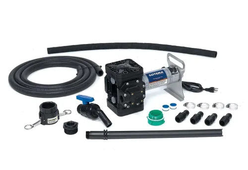 Vista 12 de Sotera Bomba de transferencia química de 12 V CC, Chemtraveller portátil con medidor - Bomba de transferencia de ácido suave para aplicaciones al