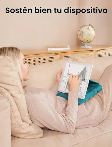 Vista 2 de JSAUX Soporte de almohada para tableta, soporte para tablet para regazo, cama y escritorio, compatible con iPad Pro 11 10.5 9.7 10.2 Air Mini Verde
