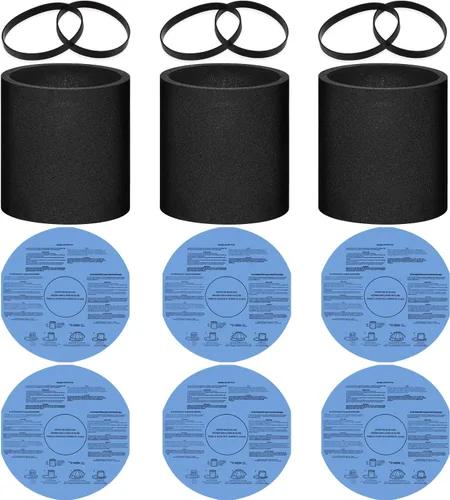 Vista 7 de Anewise Paquete de 6 Filtros de Disco de Papel Seco 90107 y Paquete de 3 Filtros de Manga de Espuma 90585 para Shop Vac Húmeda/Seca para Vacmaster