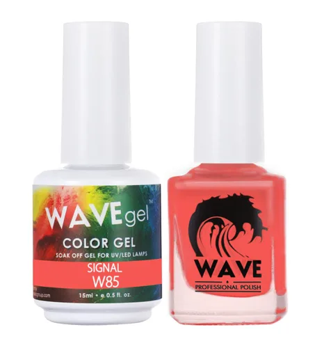 Vista 104 de WAVEGEL - Juego dúo de gel y esmalte de uñas a juego - Colección Simplicity - #P109 Blizzard I 0.5 onzas
