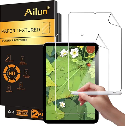 Vista 10 de Ailun Protector de pantalla con textura de papel para iPad Air 4/5 generación [10.9 pulgadas, 2022 5ª y 2020 4ª generación], iPad Pro de 11 pulgadas
