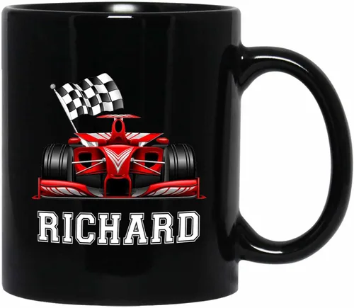 Vista 26 de Taza de café de fútbol personalizada con nombre, regalos para hombres, mujeres, amantes del fútbol, taza de cerámica negra personalizada de 11 onzas