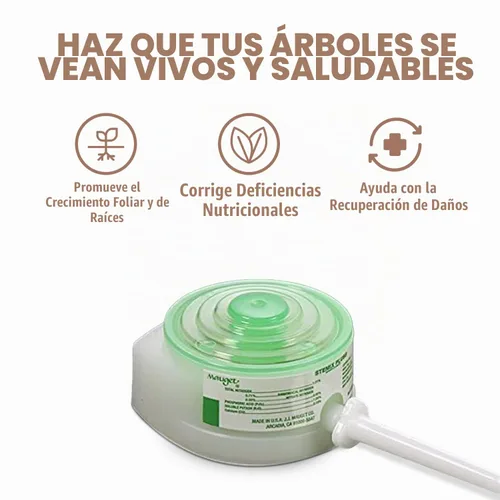Vista 4 de Mauget Stemix Plus - Fertilizante multiusos de 0.2 fl oz, inyector de árbol, paquete de 24 cápsulas
