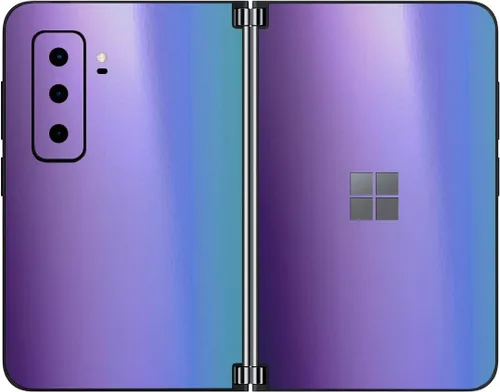 Vista 73 de SopiGuard Skin para Microsoft Surface Duo 2 2ª generación de borde a borde de paneles delanteros y traseros de vinilo (piedra de ladrillo)