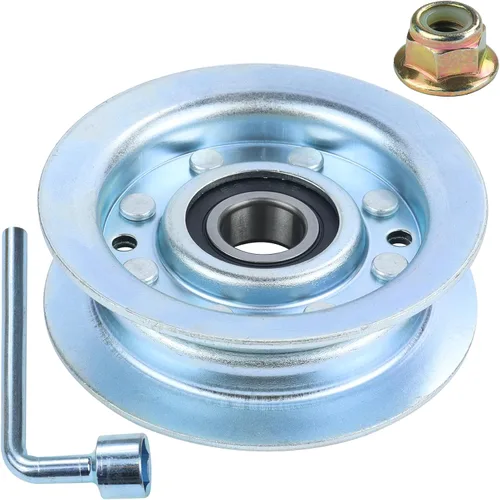 Vista 18 de La polea tensora plana 033-8000-00 reemplaza 033-7201-25, 033-7201-00, 033-2000-00, 15422 para cubiertas Bad Boy ZT Series de 48", 50", 54" y 60