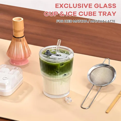Vista 6 de Juego Matcha Kit Completo Matcha con Matcha Whsik Rosa