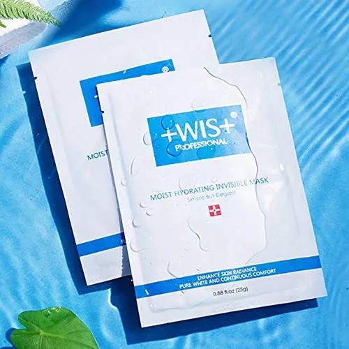 Vista 8 de WIS - Mascarilla facial hidratante intensiva suavizante, paquete de 10 unidades, profundamente hidratante con ácido hialurónico, hamamelis