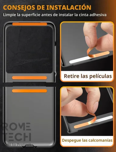 Vista 7 de Funda diseñada para Motorola Razr+ (2023) con funda de clip para cinturón