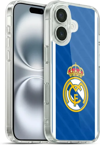 Vista 39 de Head Case Designs Funda de gel con licencia oficial del Real Madrid CF azul [protección de grado militar] compatible con Apple iPhone 7 Plus/iPhone