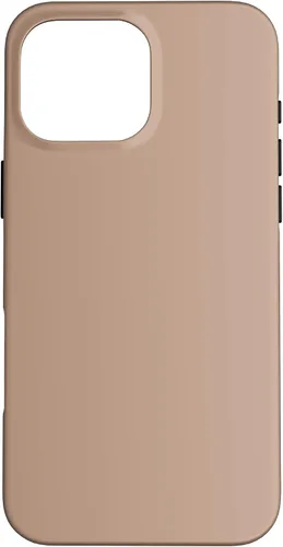 Vista 16 de iPhone 11 Pro Max Pastel Nude Beige Mate Simple Marrón Color Art Case