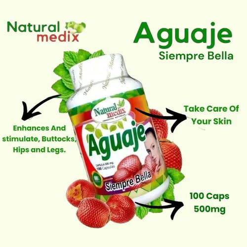 Vista 5 de Aguaje Siempre Bella de Natural medix - Superfruta amazónica para vitalidad, equilibrio y resplandor femeninos