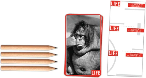 Vista 3 de TCG Toys Life Brand - ¿Cuál es el significado de la vida? El ingenioso e inteligente juego de titulares! Este divertido juego de fiesta multijugador