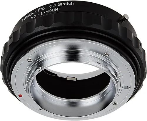 Vista 5 de Fotodiox Adaptador de montaje de lente extensible DLX compatible con lentes Minolta MD a cámaras Sony E-Mount