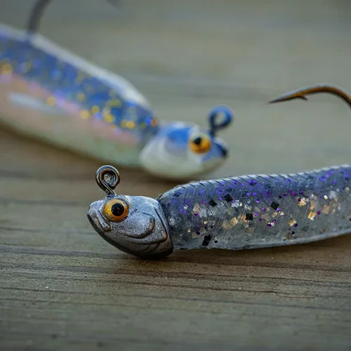 Vista 2 de 6th Sense Finesse Jig Head for Small Soft Plastic Swimbaits American Shad