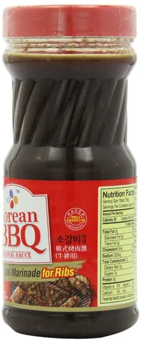 Vista 3 de CJ Korean Salsa BBQ, Kalbi, botellas de 29.63 onzas (paquete de 4).